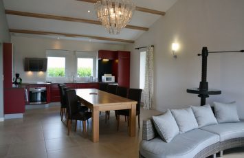 cuisine salle a manger gite vignoble nantes